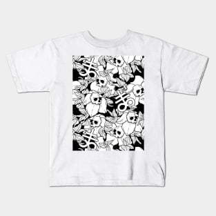 Flos Mortis (pattern version) Kids T-Shirt